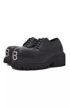 Кожаные дерби Stomper Balenciaga