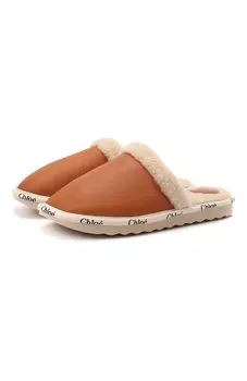 Кожаные домашние туфли Woody Chlo