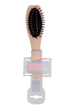 Щетка Dewal Beauty Эко массажная с пластик штифтом деревян овальная малая DBP462ECO