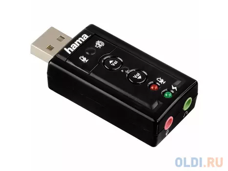 Звуковая карта USB Hama H-51620 7.1 51620