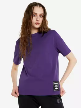 Футболка женская Kappa Authentic Flash, Фиолетовый