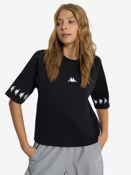 Футболка женская Kappa, Черный