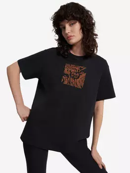 Футболка женская оверсайз FILA, Черный