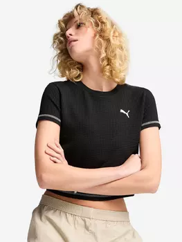 Футболка женская PUMA Dare To Textured, Черный