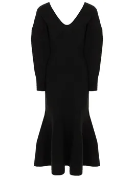 Платье шерстяное ALEXANDER MCQUEEN