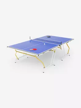 Теннисный стол UNIX Line Simple Indoor 12mm MDF (Blue), Синий