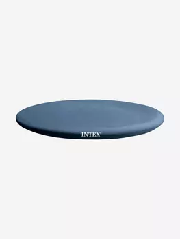 Тент Intex 28021 для бассейнов с надувнм бортом 305см, Синий