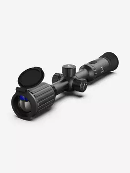 Тепловизионный прицел LZIRTEK Veles 350L (c баллистическим калькулятором и дальномером), Черный