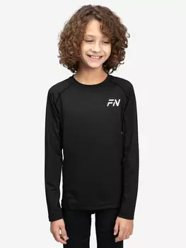Термобелье верх для мальчиков FN Warm Kid, Черный