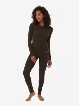 Термобелье женское Dr.wool Merino lite, Коричневый