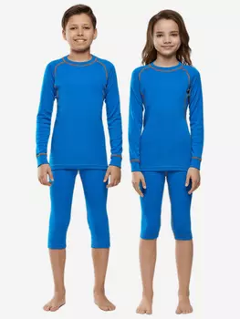 Термокомплект детский NORVEG SPORT WOOL KIDS, Синий