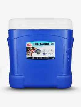 Термоконтейнер IGLOO Ice Cube 60 roller, 56 л, Голубой