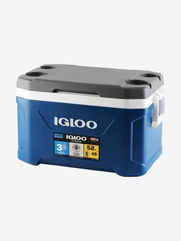 Термоконтейнер IGLOO Latitude 52, синий, Голубой