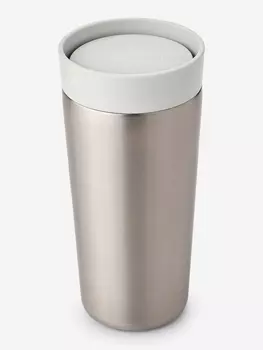 Термокружка Brabantia "Make&Take" 360мл светло-серый 228704, Серый