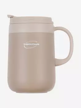 Термокружка THERMOcafe TCCM-460SY(LT), 0.46 л, Бежевый