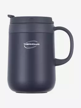 Термокружка из нерж. стали тм THERMOcafe TCCM-460SY(OGY) 0.46L, Синий