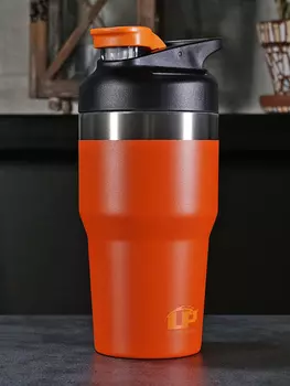 Термокружка LP Thermoproducts Travel tumbler route 0.8 л, оранжевая, Оранжевый