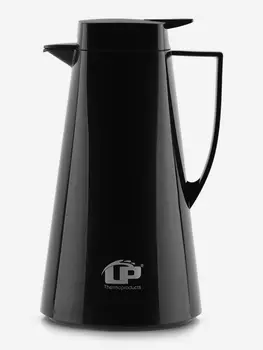 Термокувшин LP Thermoproducts Elegance 1.6 л, со стеклянной колбой, Черный
