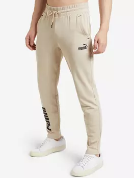 Брюки мужские PUMA Power Colorblock, Бежевый, размер 44-46
