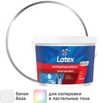Краска для стен и потолков Parade Latex база А 9 л