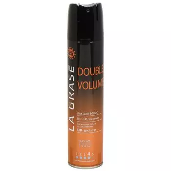 Лак для волос La Grase, Double Volume, 250 мл