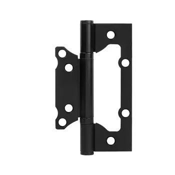 Петля накладная ISPARUS. ун. 800-5" FHP (черный) без колп.(125х74х2,6)