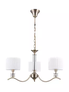Подвесная люстра Elvan 39446 LU-39464/3-E14-BrWh