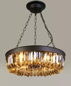 Подвесная хрустальная люстра Amber Favourite 1657-6P