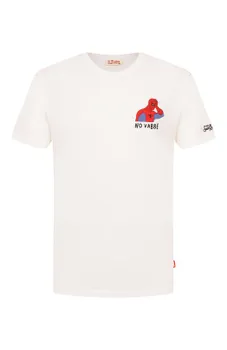 Хлопковая футболка MC2 Saint Barth