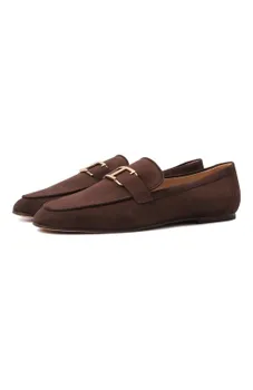 Замшевые лоферы Tod’s