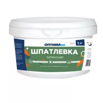 Шпатлевка латексная Оптималка ШЛ01 В-КЧ-003 1 кг