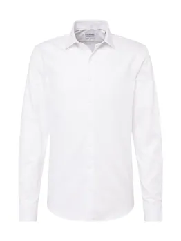 Деловая рубашка Calvin Klein Slim fit Business Shirt, белый