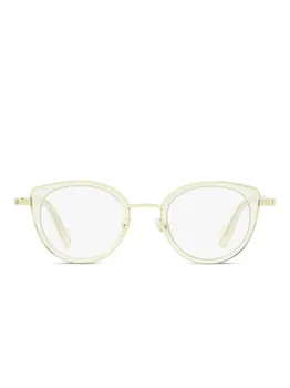Очки «кошачий глаз» Moncler Eyewear, золотой