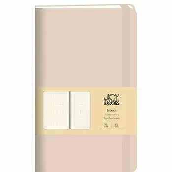 Блокнот Listoff Joy Book Фарфоровый нюд, 96 листов, в точку, А5