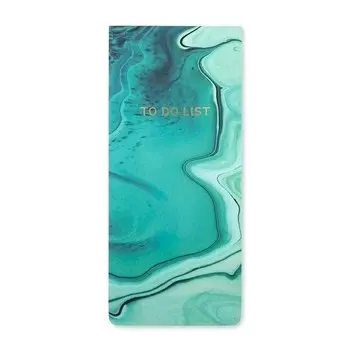 Блокнот "AquaMarine To Do List", 10 х 22,5 см