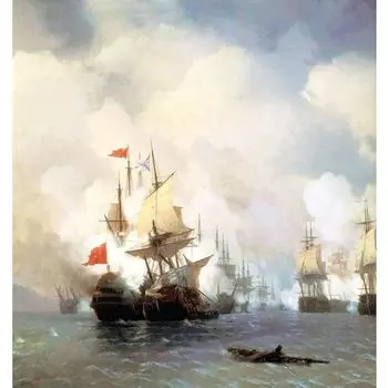 Блокнот "Ayvazovsky", 40 листов, нелинованный, 17 х 17 см