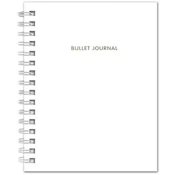 Блокнот "Bullet Journal", 60 листов, в точку, 16,2 х 21 см, белый