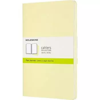 Блокнот "Cahier Journal" Large, 40 листов, нелинованный, 13 х 21 см, нежно-желтый