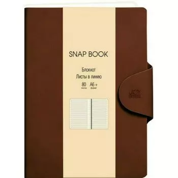 Блокнот Канц-Эксмо Snap Book No 7, 80 листов, в линейку, А6+