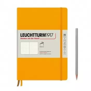 Блокнот Leuchtturm Rising Colours, 61 лист, в точку восходящее солнце, А5