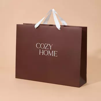 Пакет подарочный Cozy Home 45х35х12