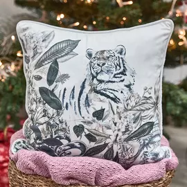 Наволочка декоративная Tiger bianca II