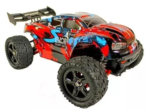 Радиоуправляемая трагги Remo Hobby S EVO-R UPGRADE 4WD 2.4G 1/16 RTR-RH1661UPG (Красный)