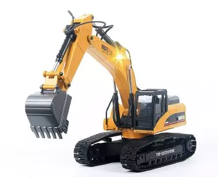Радиоуправляемый экскаватор HUI NA TOYS масштаб 1:14 2.4G - HN1580 (Базовый)