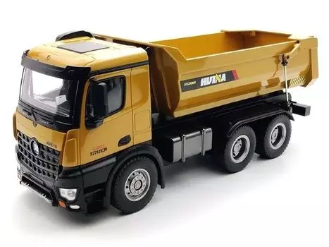 Радиоуправляемый самосвал HUI NA TOYS 2.4G 10CH масштаб 1:14 RTR - HN1582 (Желтый)