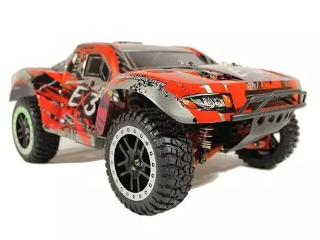 Радиоуправляемый шорт-корс Remo Hobby 10EX3 4WD RTR масштаб 1:10 2.4G - RH10EX3PRO (Красный)