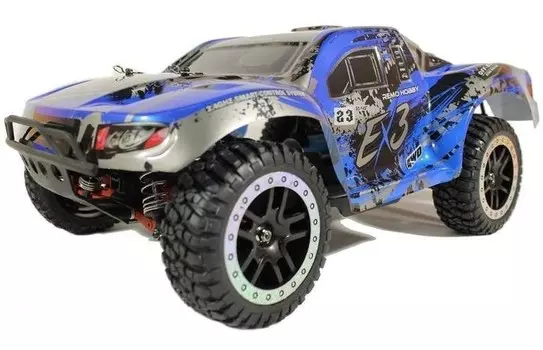 Радиоуправляемый шорт-корс Remo Hobby 4WD RTR масштаб 1:10 2.4G - RH10EX3UPG (Синий)