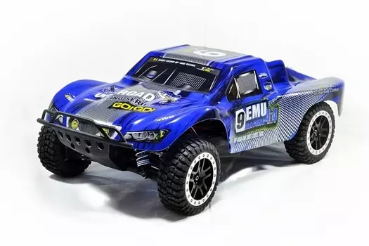 Радиоуправляемый шорт-корс трак Remo Hobby Truck 9emu 4WD RTR масштаб 1:10 2.4G - RH1025 (Синий)