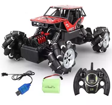 Радиоуправляемый внедорожник-трансформер Run Inclined Drift 1:16 RTR 2.4G – UD2171B (Красный)