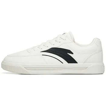 Anta Кроссовки Lifestyle Series с нескользящей износостойкой подошвой для скейтбординга, мужские, белые, черные 112238063-1 44